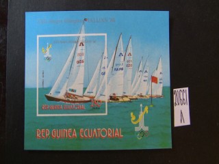 Фото марки Экваториальная Гвинея 1980г блок **
