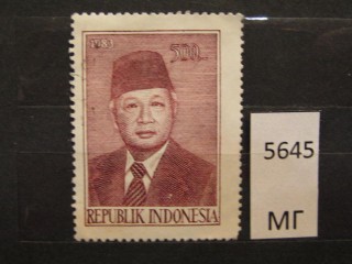 Фото марки Индонезия 1983г