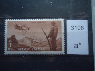 Фото марки Индия 1963г **