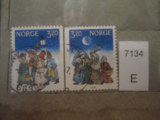 Фото марки Норвегия серия