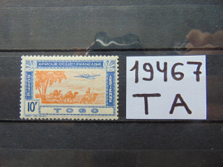 Фото марки Того авиапочта 1942г **