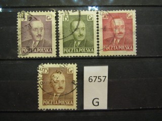 Фото марки Польша 1950г