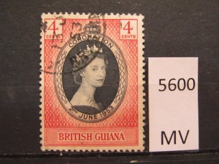 Фото марки Британская Гвиана 1953г