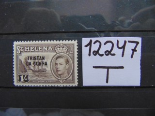 Фото марки Британский Тристран Да Кунья 1952г **