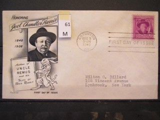 Фото марки США 1948г FDC (первый день гашения)