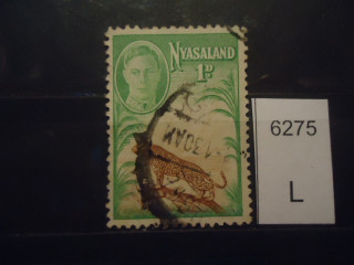 Фото марки Брит. Ньяссаленд 1947г
