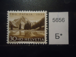 Фото марки Швейцария 1955г (5,5€) **