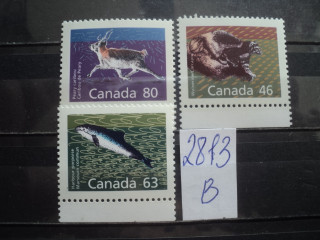 Фото марки Канада 1990г серия **