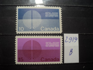 Фото марки Канада 1970г серия **