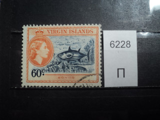 Фото марки Виргинские острова 1956г