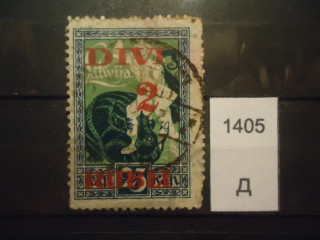 Фото марки Латвия 1920-21гг