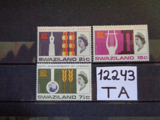 Фото марки Британский Свазиленд серия 1966г *