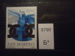 Фото марки Сан Марино 1991г **
