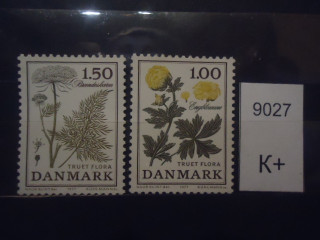 Фото марки Дания 1977г **
