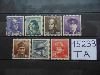 Фото марки Чехословакия 1945г **