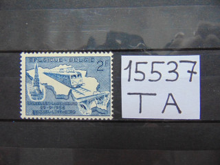 Фото марки Бельгия марка 1956г **