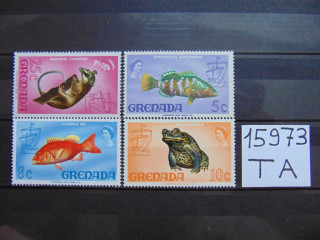 Фото марки Гренада 1968г **