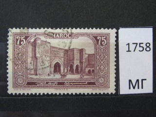 Фото марки Марокко 1923г