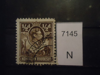 Фото марки Северная Родезия 1938г