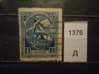 Фото марки Латвия 1920г