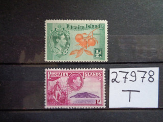 Фото марки Британские острова Питкерн 1940г **