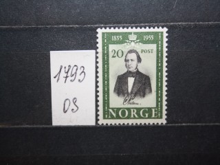 Фото марки Норвегия 1954г **