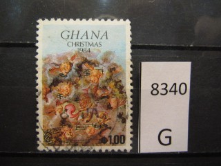 Фото марки Гана 1984г