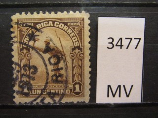 Фото марки Коста Рика 1910г