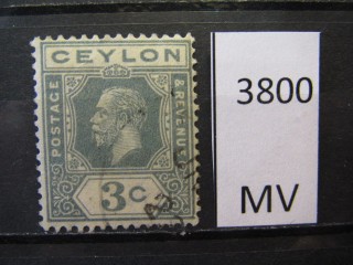 Фото марки Цейлон 1921г