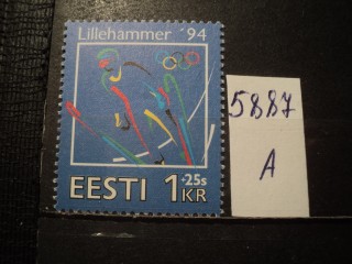 Фото марки Эстония 1994г *