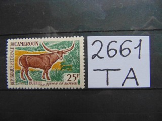 Фото марки Французский Камерун 1962г **