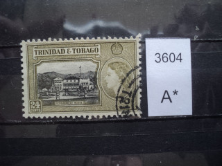 Фото марки Брит. Тринидад и Тобаго 1953г