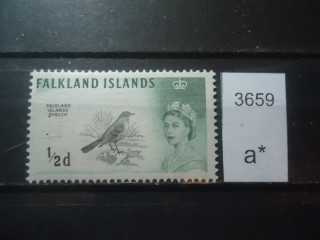 Фото марки Брит. Фалклендские острова 1960г *