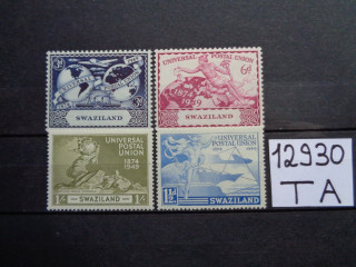 Фото марки Британский Свазиленд серия 1949г *