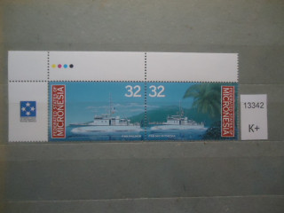 Фото марки Микронезия 1996г сцепка *