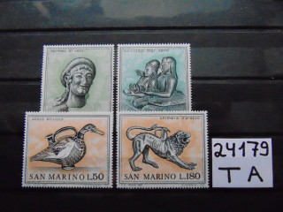 Фото марки Сан Марино серия 1971г **