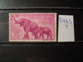 Фото марки Испан. Гвинея 1957г *