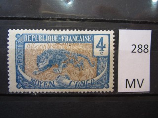 Фото марки Франц. Конго 1907г *