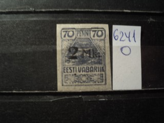 Фото марки Эстония 1920г **