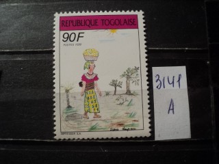 Фото марки Того 1990г **