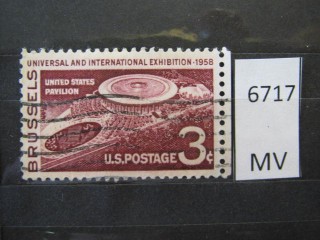 Фото марки США 1958г