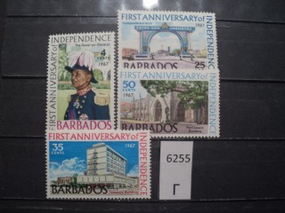 Фото марки Барбадос 1967г **