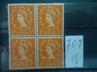 Фото марки Великобритания 1952г **