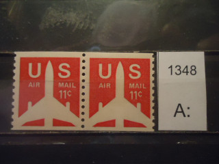 Фото марки США пара 1971г **