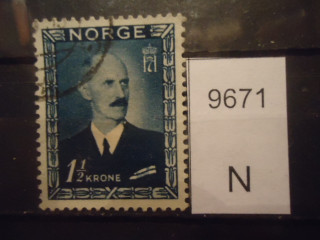 Фото марки Норвегия 1946г