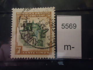 Фото марки Уругвай надпечатка
