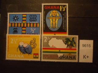 Фото марки Гана 1959г **