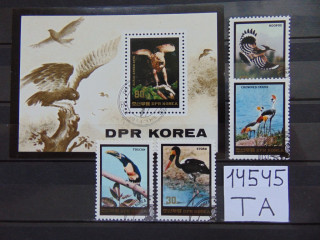 Фото марки Северная Корея серия+блок 1984г