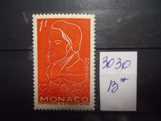 Фото марки Монако 1954г **