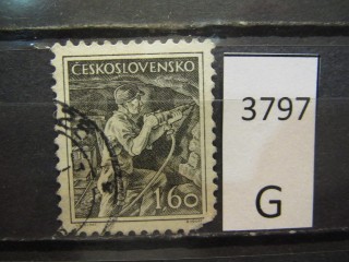 Фото марки Чехословакия 1954г